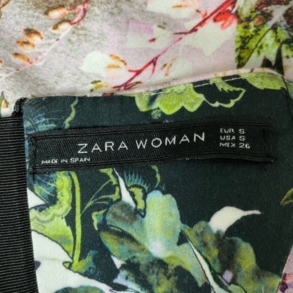 Zara Floral Dress 2013 - Made in Spain - Picture 6 of 8